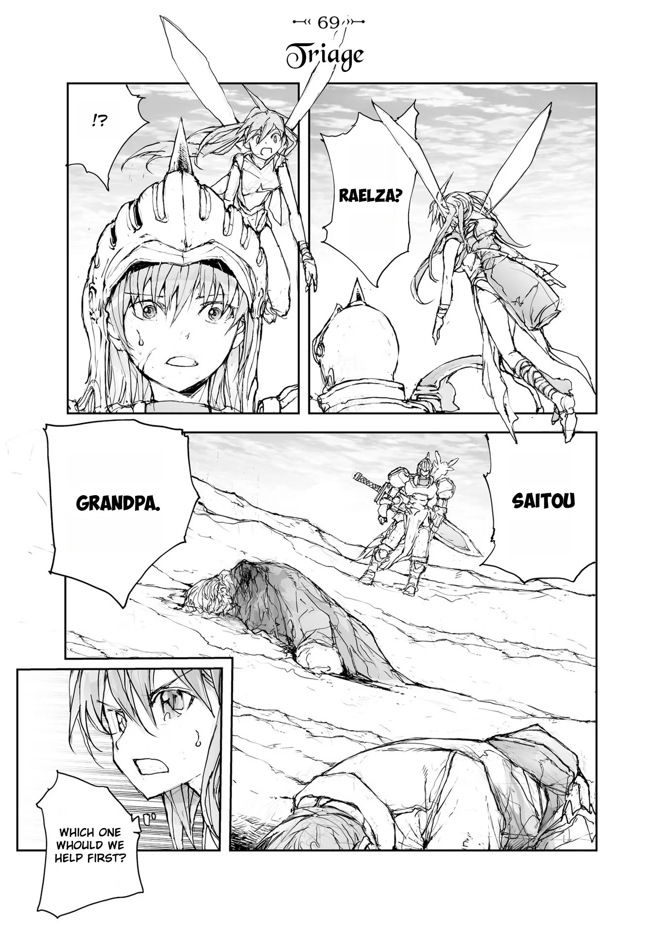 Handyman Saitou In Another World Chapter 69 page 1 - Chapter 69: Triage