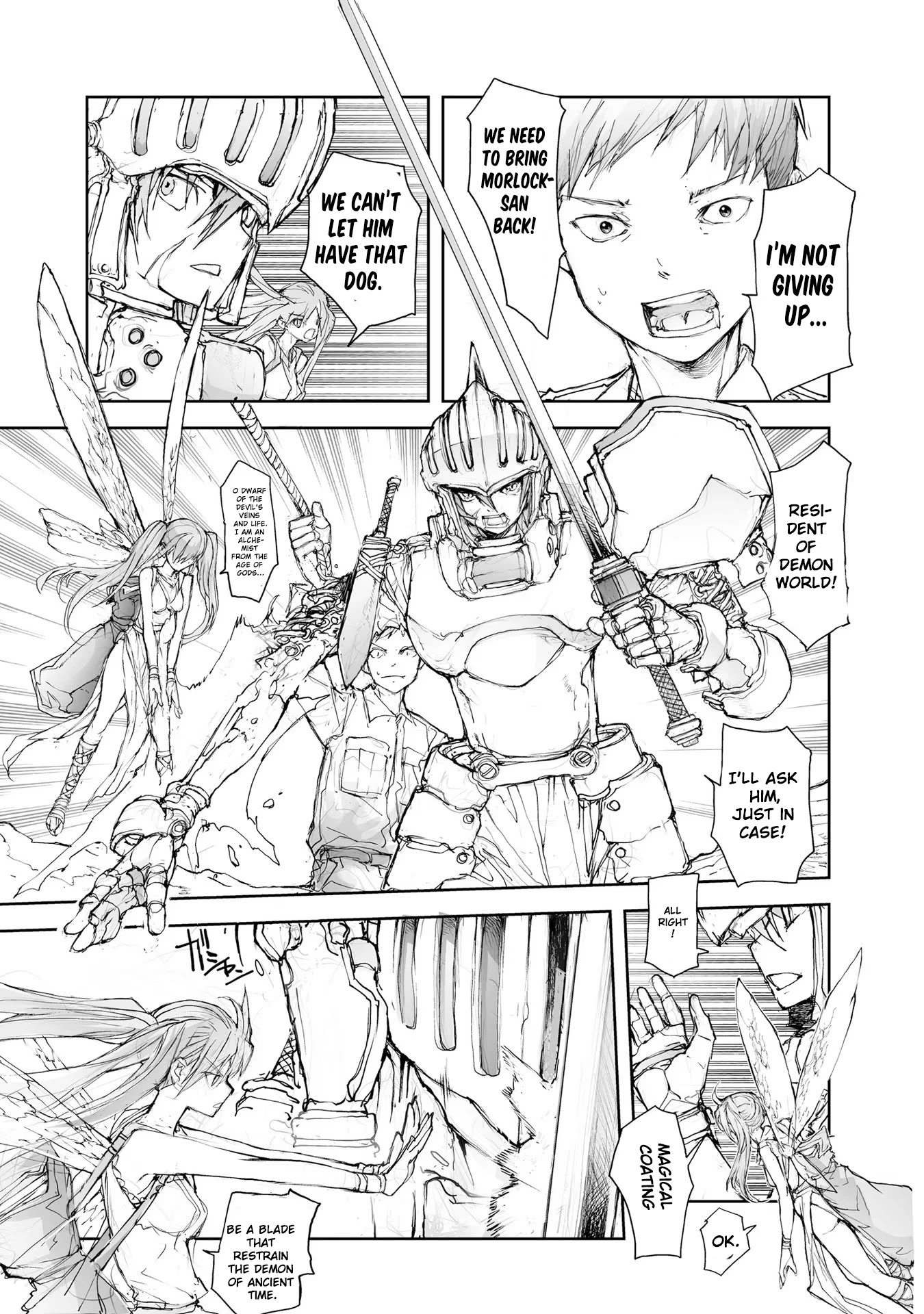 Handyman Saitou In Another World Chapter 73 page 2 - Chapter 73: 3-Way Fight