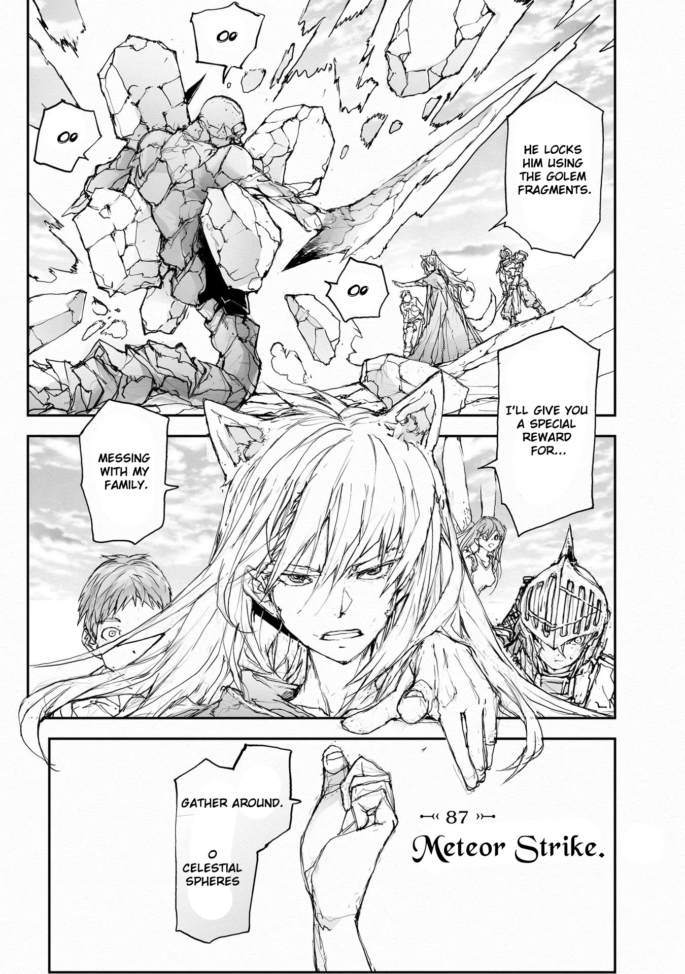 Handyman Saitou In Another World Chapter 87 page 2 - Chapter 87: Meteor Strike