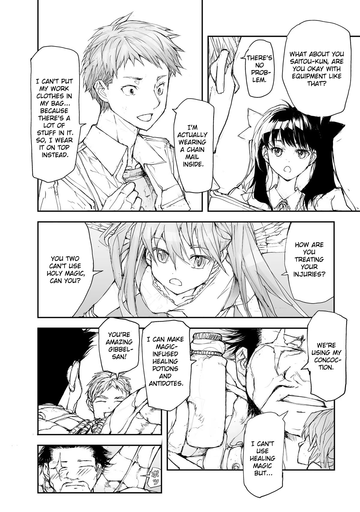 Handyman Saitou In Another World Chapter 98 page 4 - Chapter 98: Great Labyrinth Party Formation II