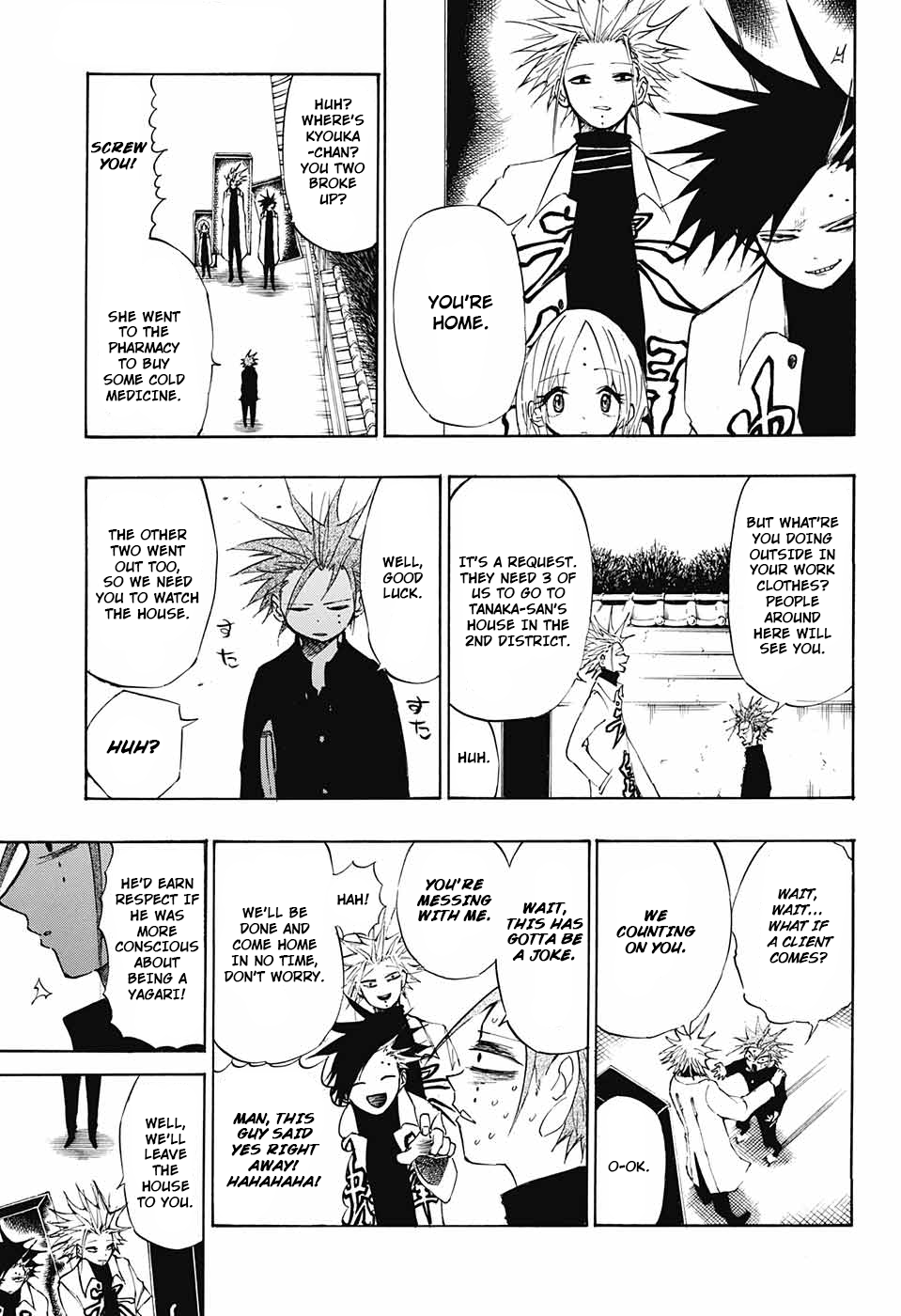 Hane no Ichizoku Chapter 0.2 page 19 - Chapter 0 (v2) : One shot
