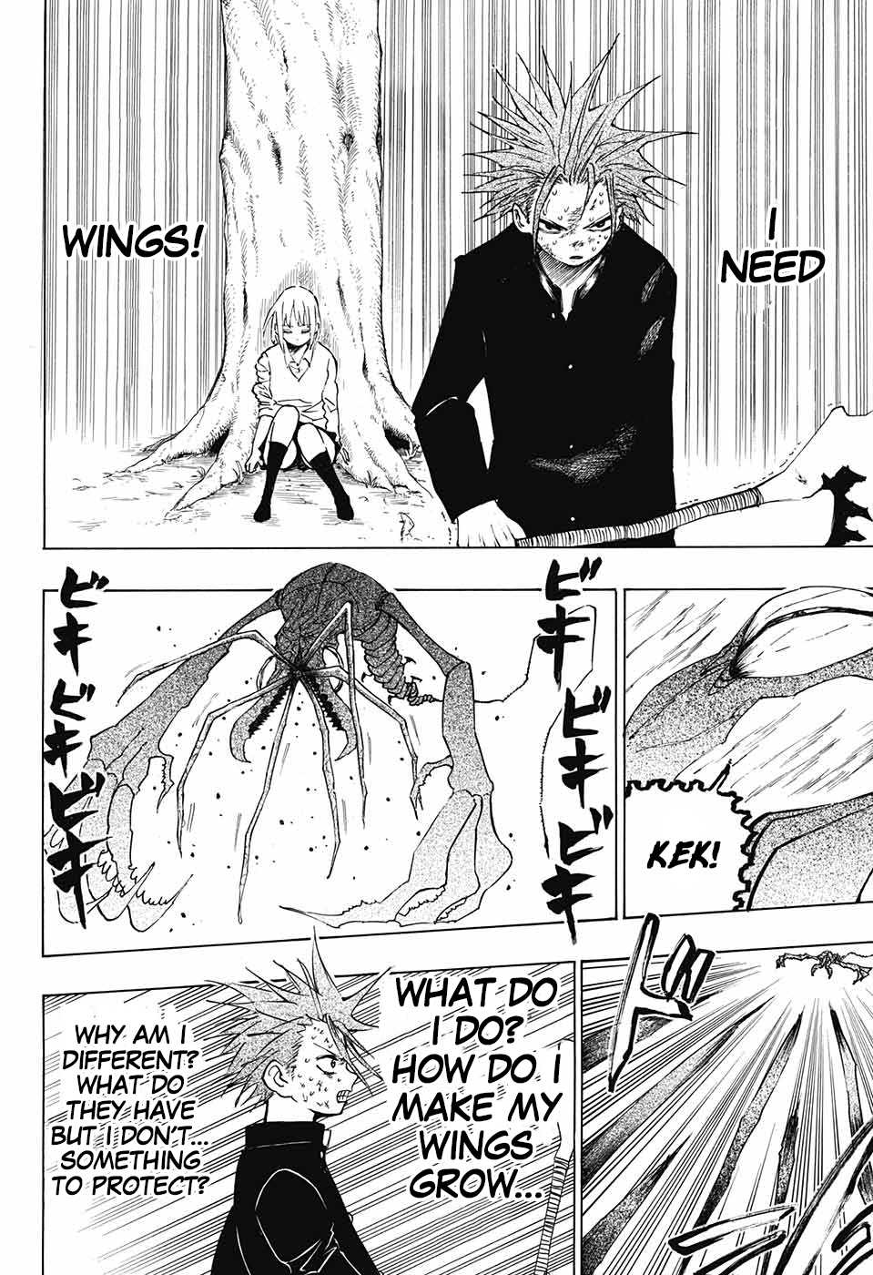 Hane no Ichizoku Chapter 0.2 page 34 - Chapter 0 (v2) : One shot