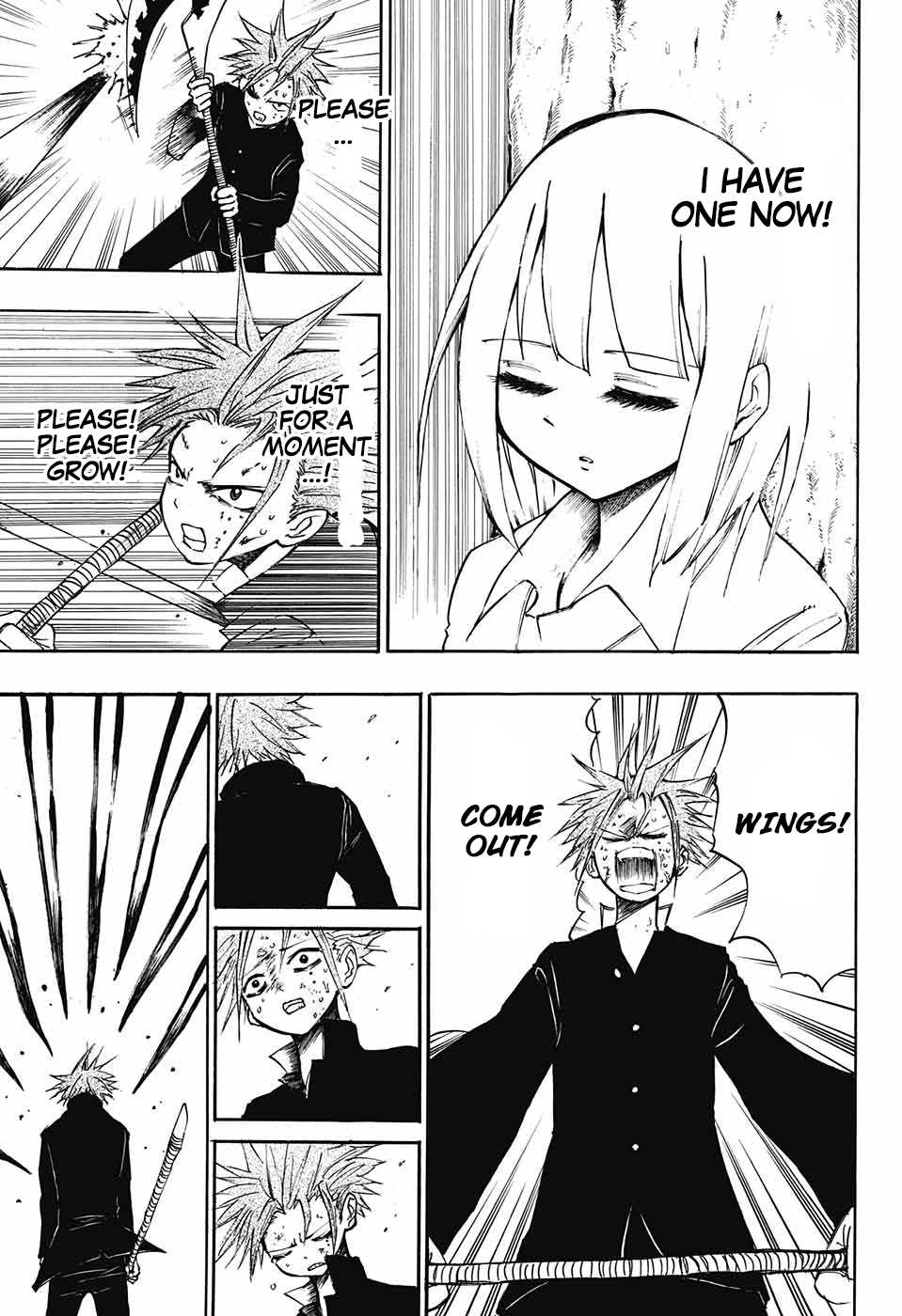 Hane no Ichizoku Chapter 0.2 page 35 - Chapter 0 (v2) : One shot