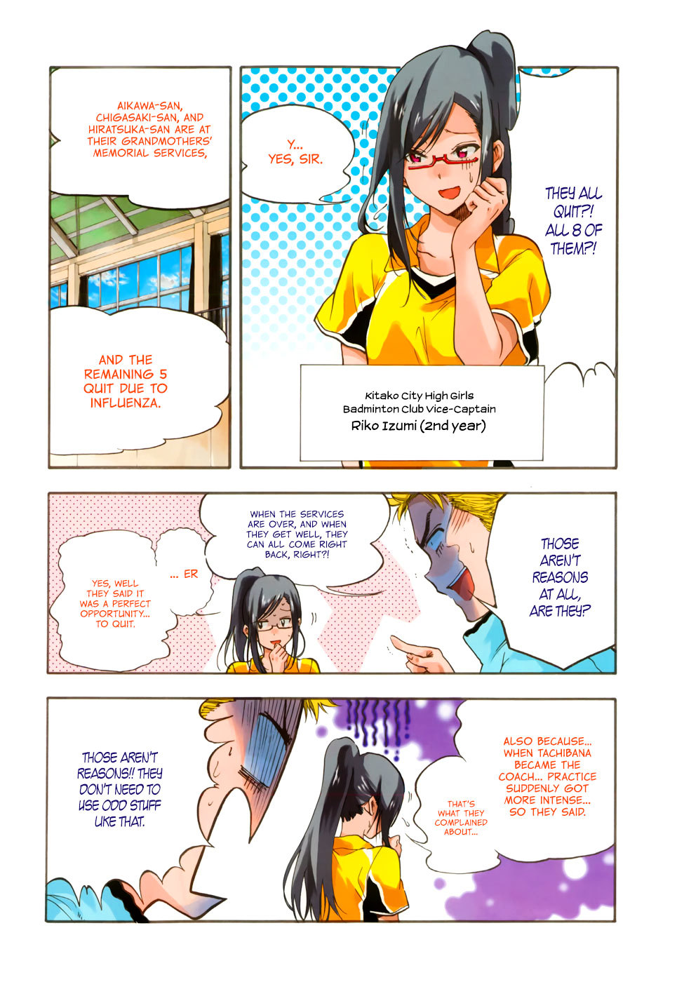 Hanebado! Chapter 1 page 3 - Chapter 1 : 1st Rally: This Is My Childhood Friend Ayano Hanesaki