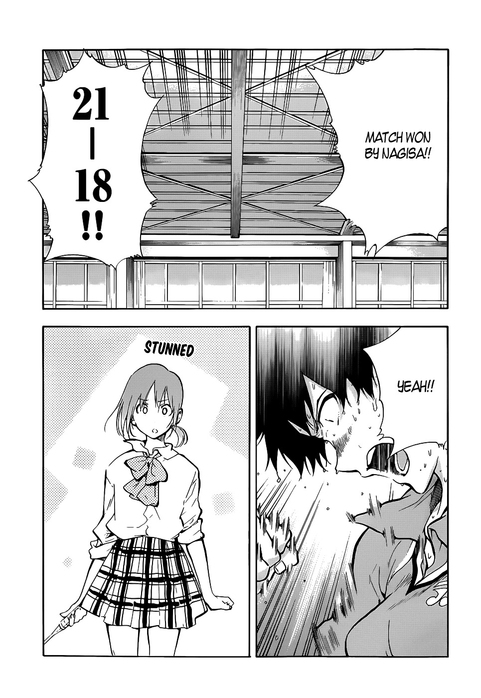 Hanebado! Chapter 1 page 58 - Chapter 1 : 1st Rally: This Is My Childhood Friend Ayano Hanesaki