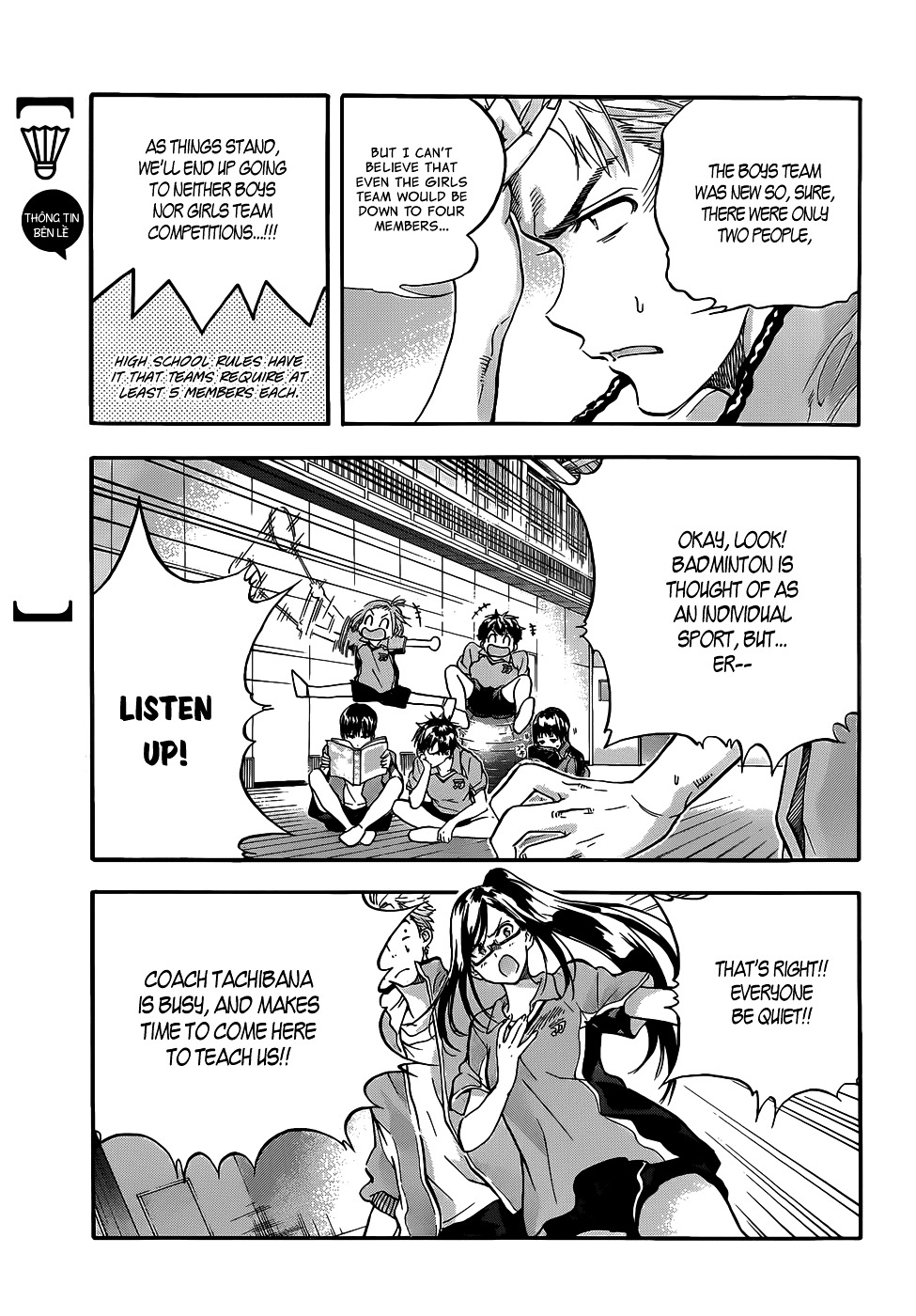 Hanebado! Chapter 1 page 6 - Chapter 1 : 1st Rally: This Is My Childhood Friend Ayano Hanesaki