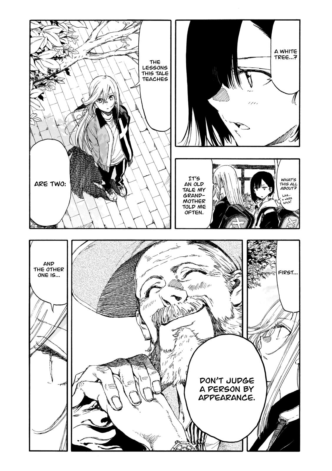 Hanebado! Chapter 17 page 8 - Chapter 17: I Learned.