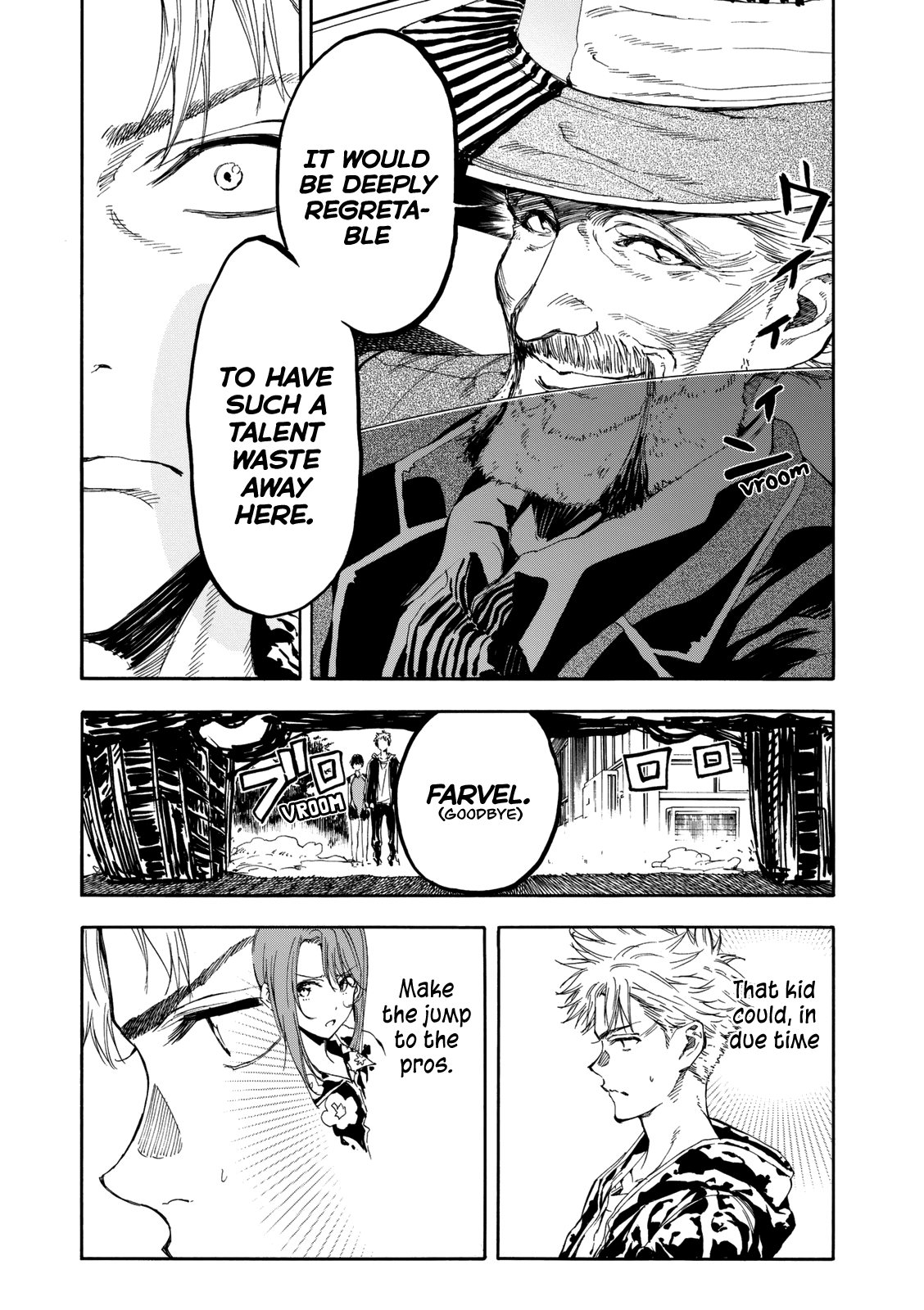 Hanebado! Chapter 18 page 8 - Chapter 18: A Befitting Place
