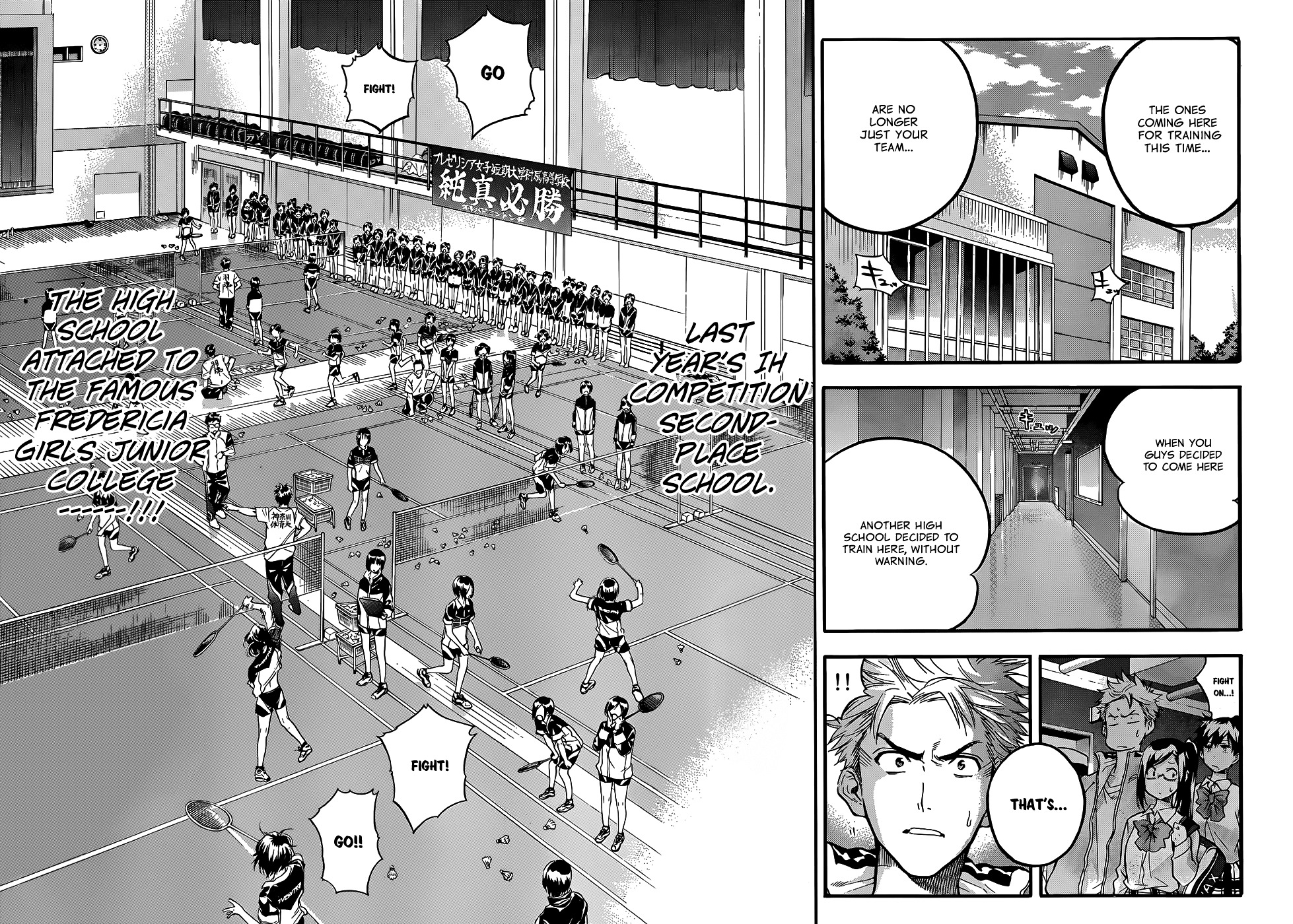 Hanebado! Chapter 2 page 12 - Chapter 2 : 2nd Rally: But... She's A Foreigner