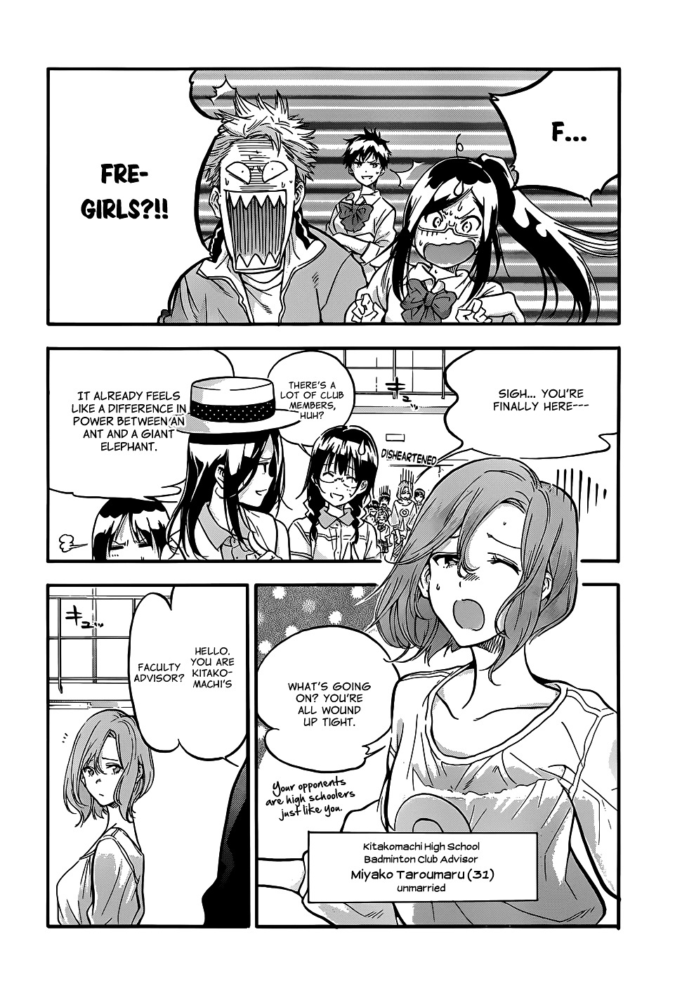 Hanebado! Chapter 2 page 13 - Chapter 2 : 2nd Rally: But... She's A Foreigner