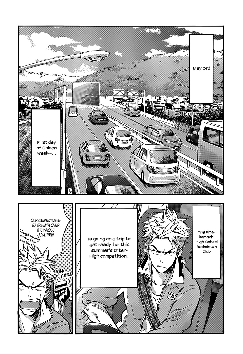 Hanebado! Chapter 2 page 4 - Chapter 2 : 2nd Rally: But... She's A Foreigner