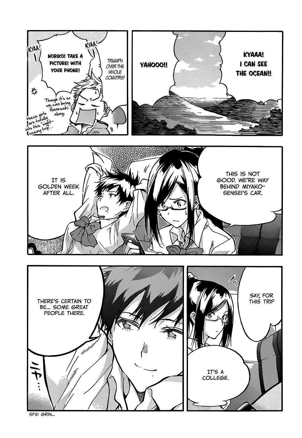 Hanebado! Chapter 2 page 5 - Chapter 2 : 2nd Rally: But... She's A Foreigner