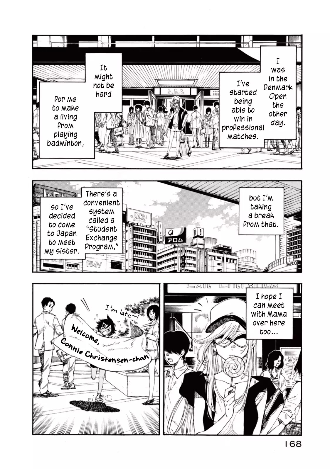 Hanebado! Chapter 20.5 page 4 - Chapter 20.5: I've Landed in Japan