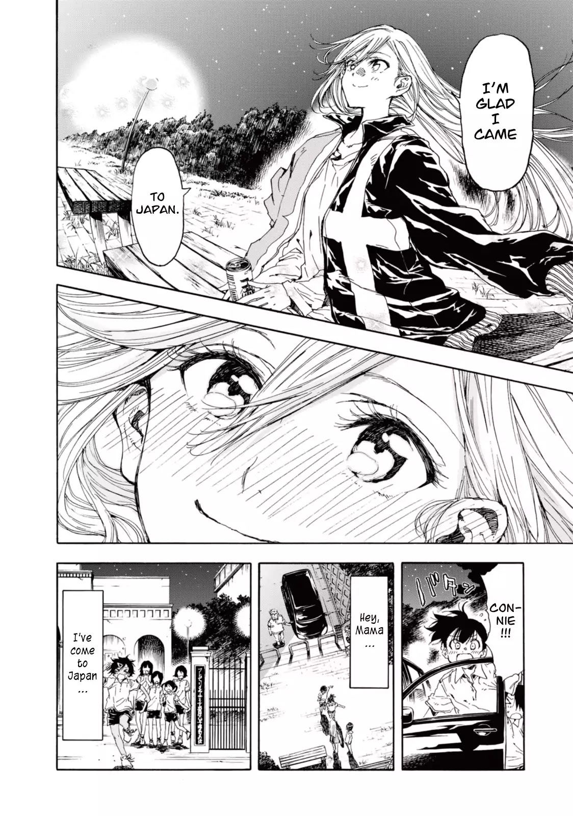 Hanebado! Chapter 20.5 page 42 - Chapter 20.5: I've Landed in Japan