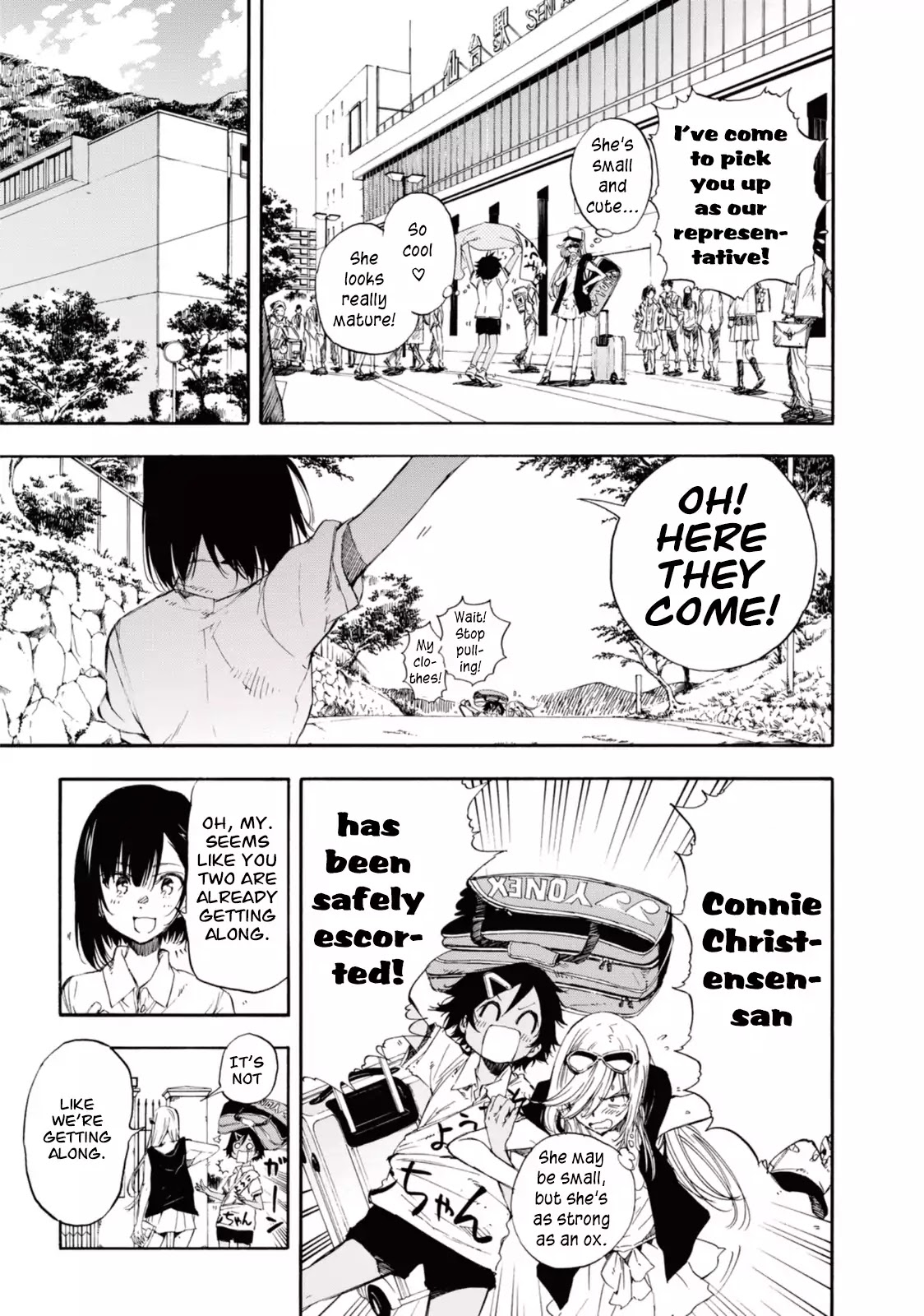 Hanebado! Chapter 20.5 page 5 - Chapter 20.5: I've Landed in Japan