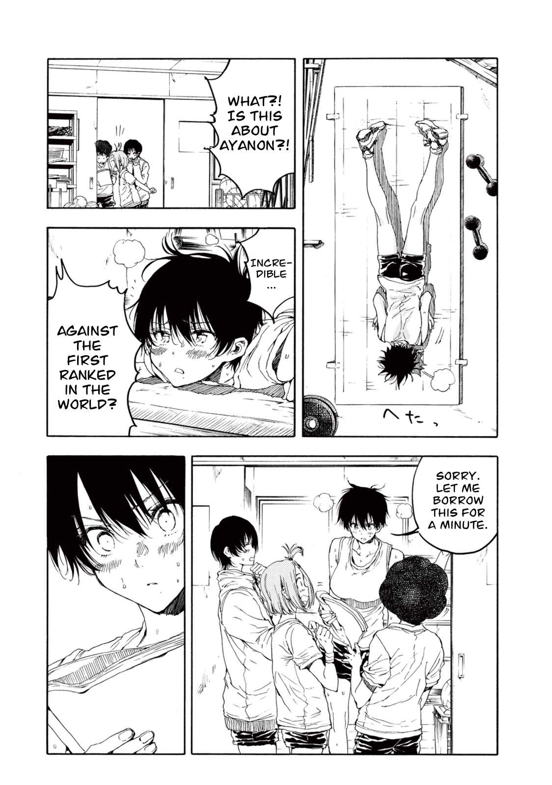 Hanebado! Chapter 21 page 32 - Chapter 21: I'm The Challenger