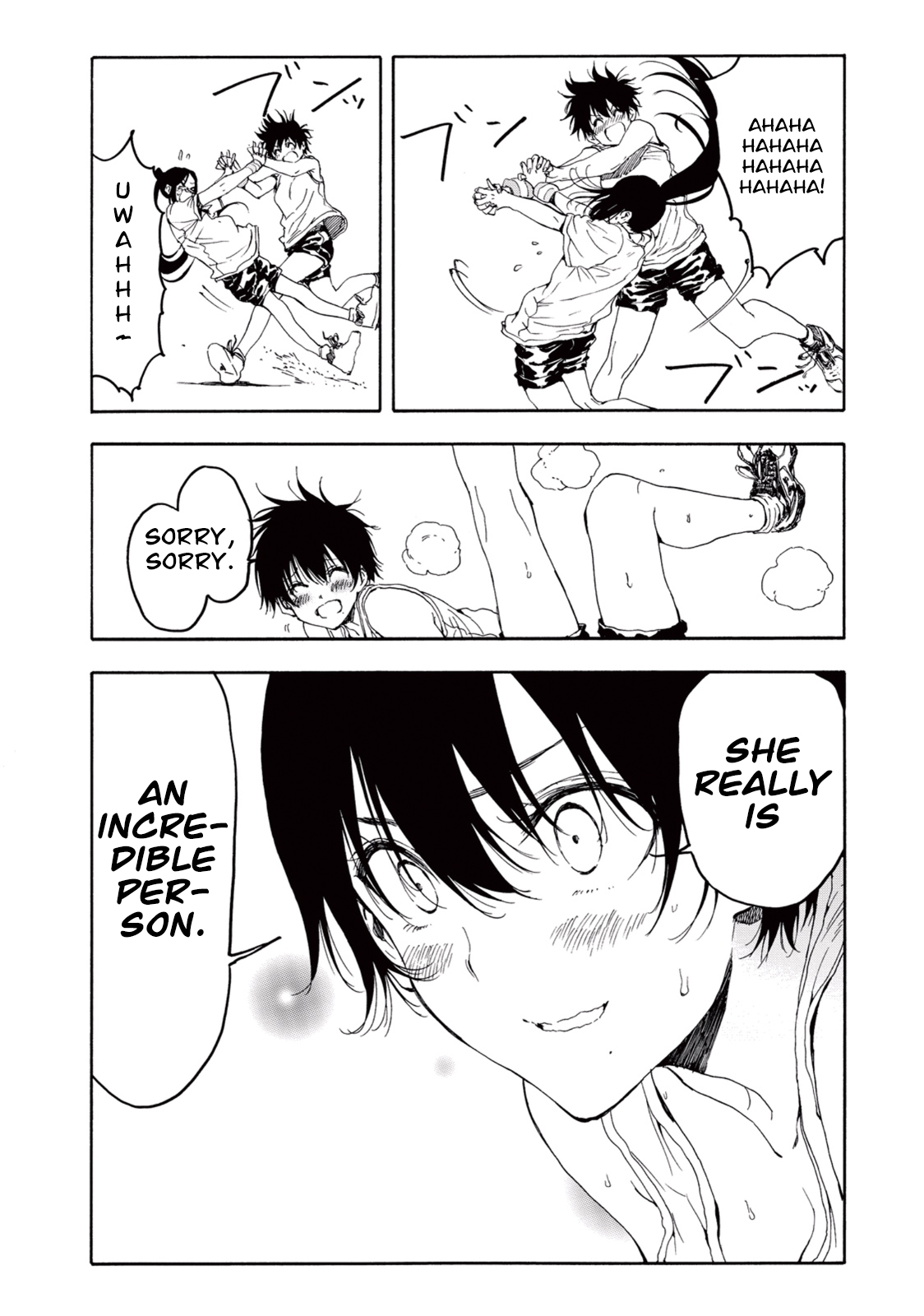 Hanebado! Chapter 21 page 35 - Chapter 21: I'm The Challenger