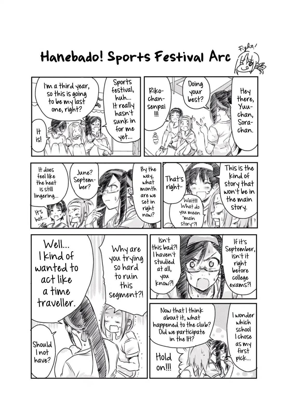 Hanebado! Chapter 30 page 37 - Chapter 30: One More Point