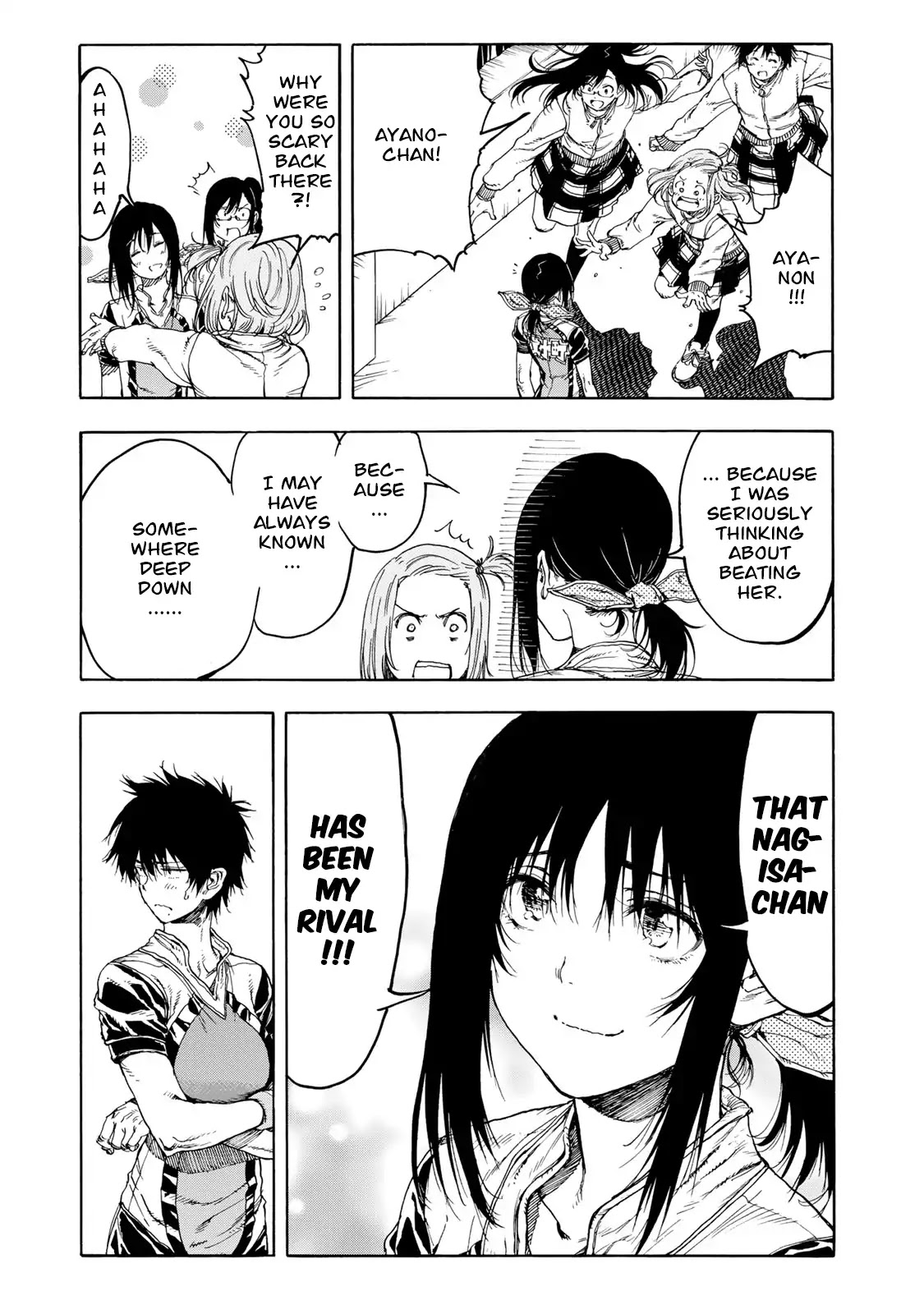 Hanebado! Chapter 33 page 27 - Chapter 33: Always, From Somewhere