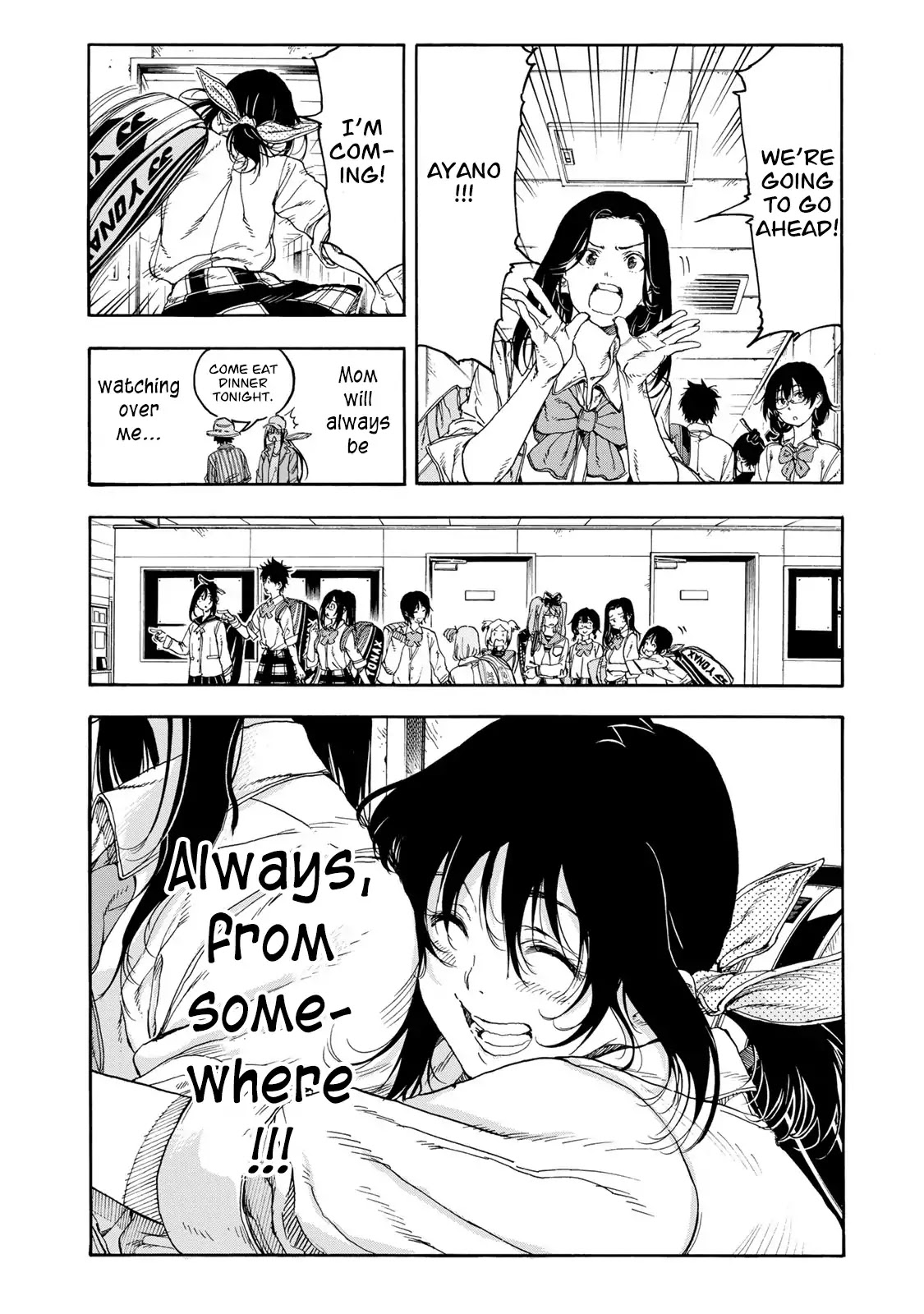 Hanebado! Chapter 33 page 32 - Chapter 33: Always, From Somewhere