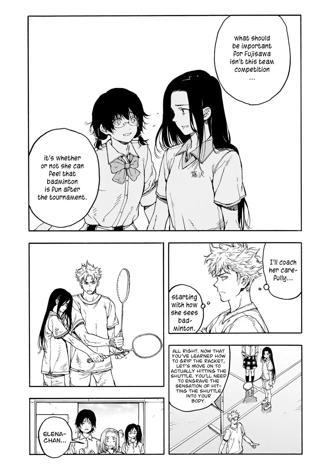 Hanebado! Chapter 34 page 13 - Chapter 34: Starting Now