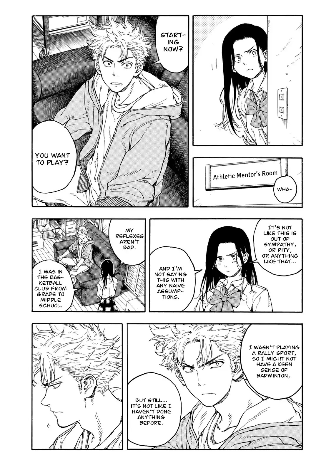 Hanebado! Chapter 34 page 8 - Chapter 34: Starting Now