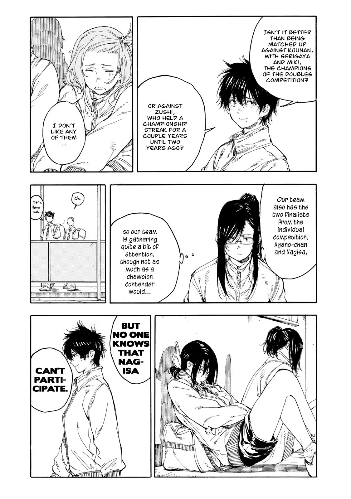 Hanebado! Chapter 35 page 11 - Chapter 35: No One Knows