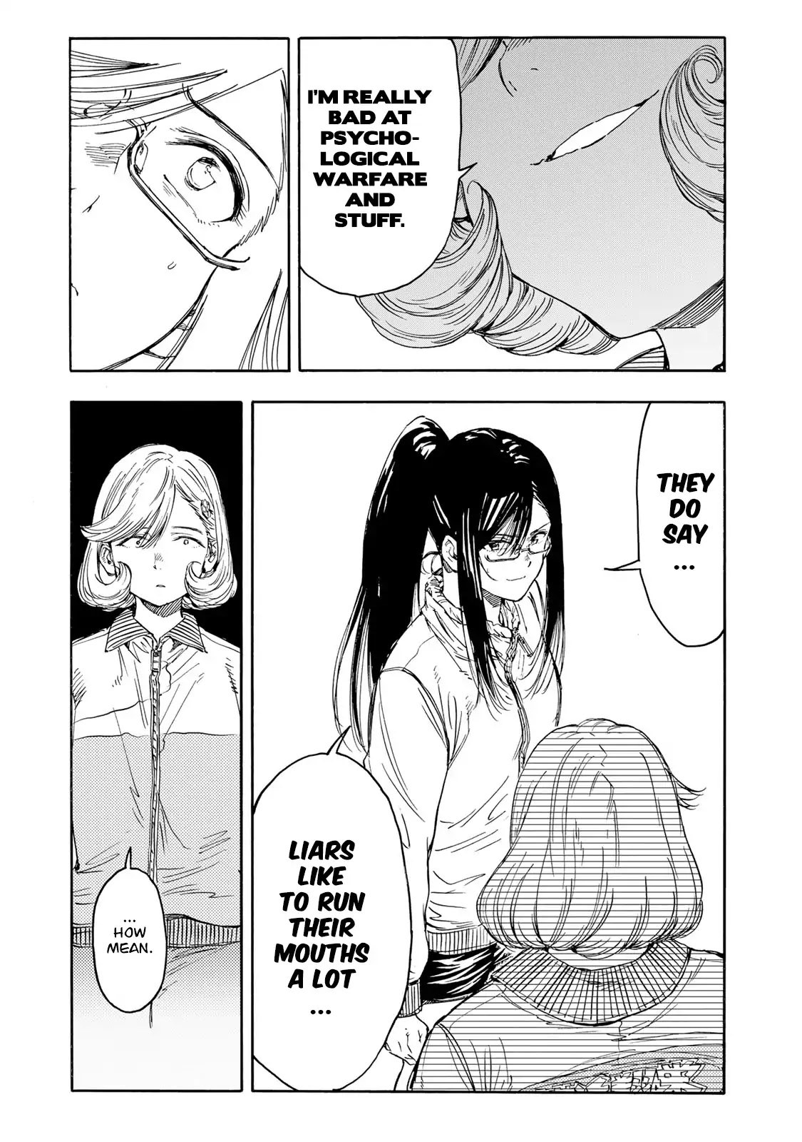 Hanebado! Chapter 35 page 35 - Chapter 35: No One Knows