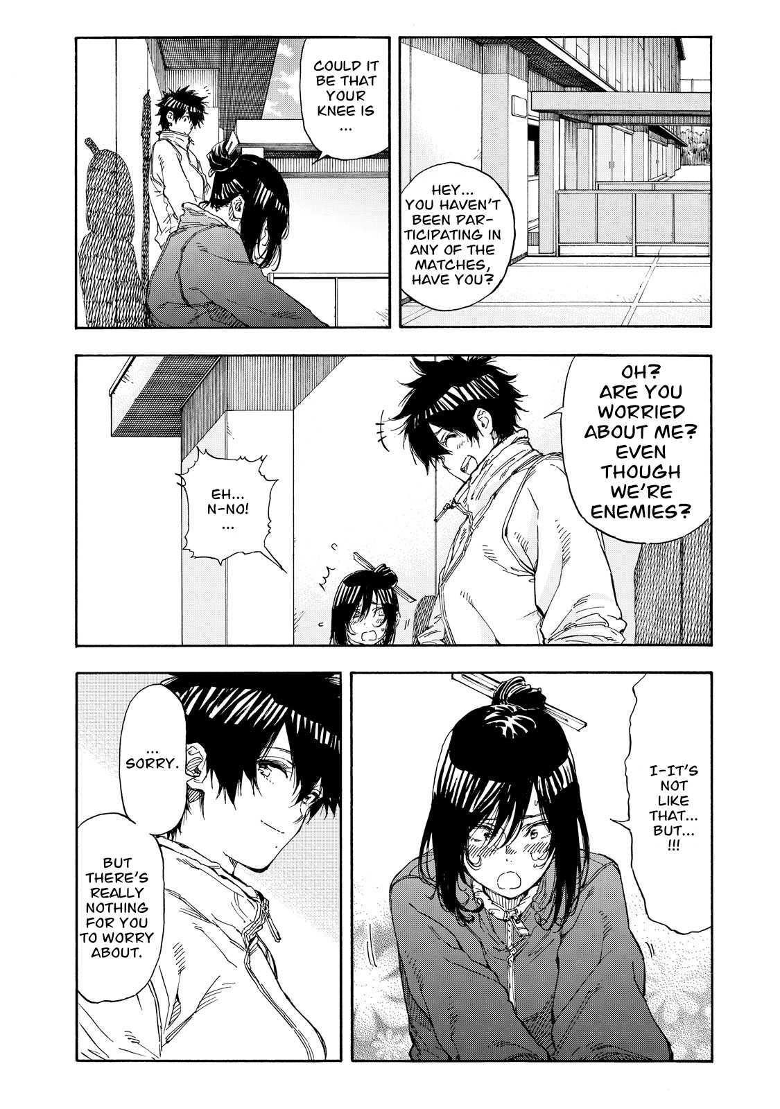 Hanebado! Chapter 36 page 11 - Chapter 36: Contribution