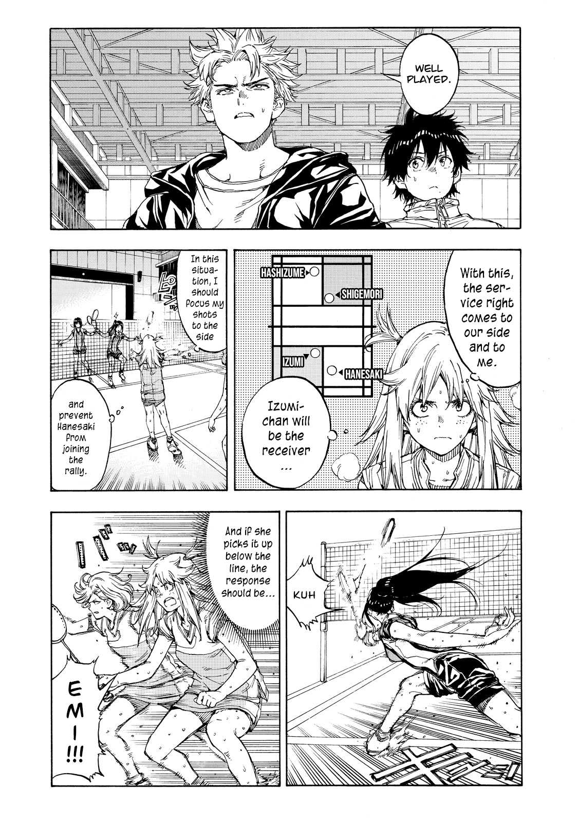 Hanebado! Chapter 37 page 11 - Chapter 37: I'll Protect You