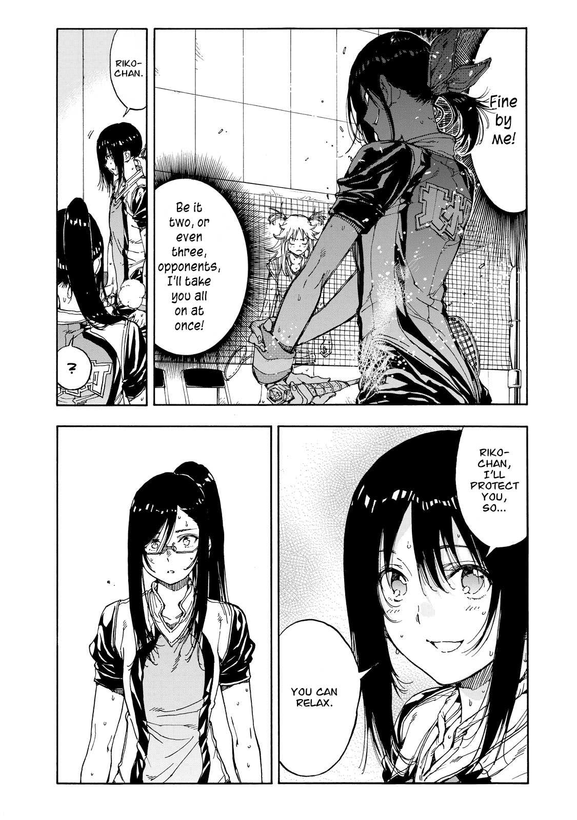 Hanebado! Chapter 37 page 16 - Chapter 37: I'll Protect You