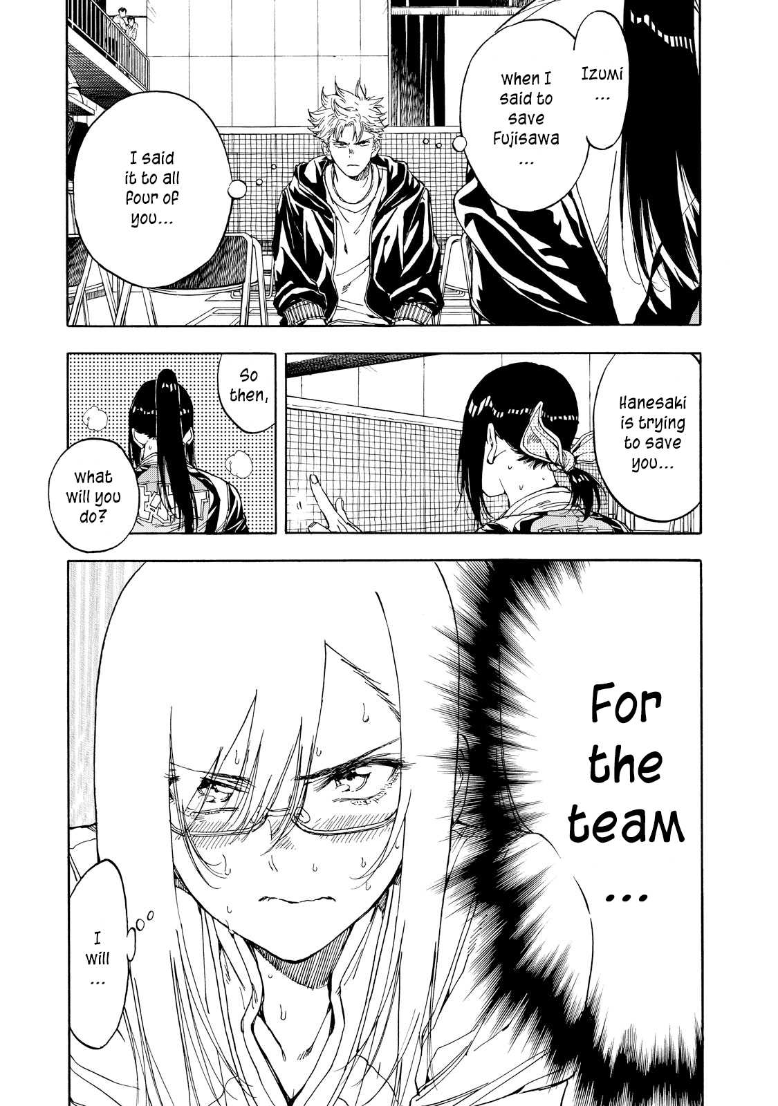 Hanebado! Chapter 37 page 35 - Chapter 37: I'll Protect You