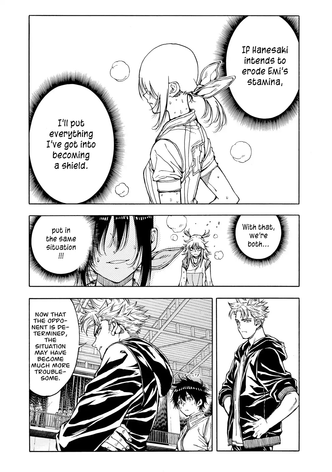 Hanebado! Chapter 38 page 19 - Chapter 38: What My Purpose Is