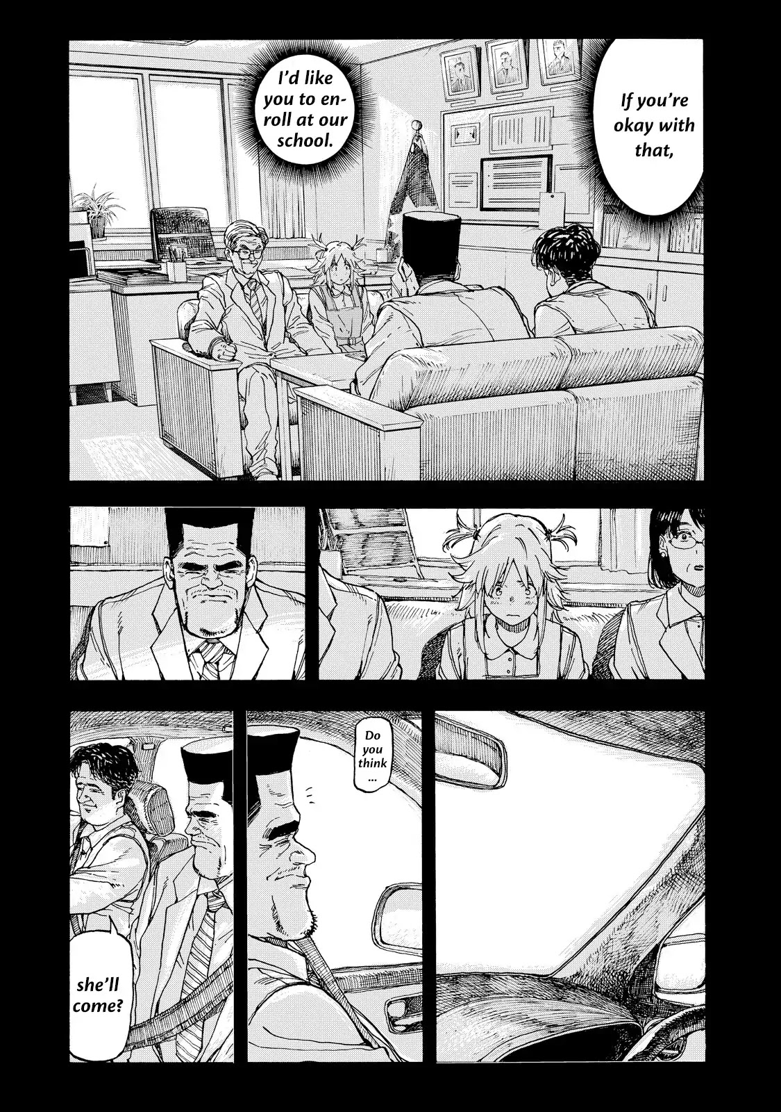 Hanebado! Chapter 40 page 7 - Chapter 40: C-Rank Scholarship