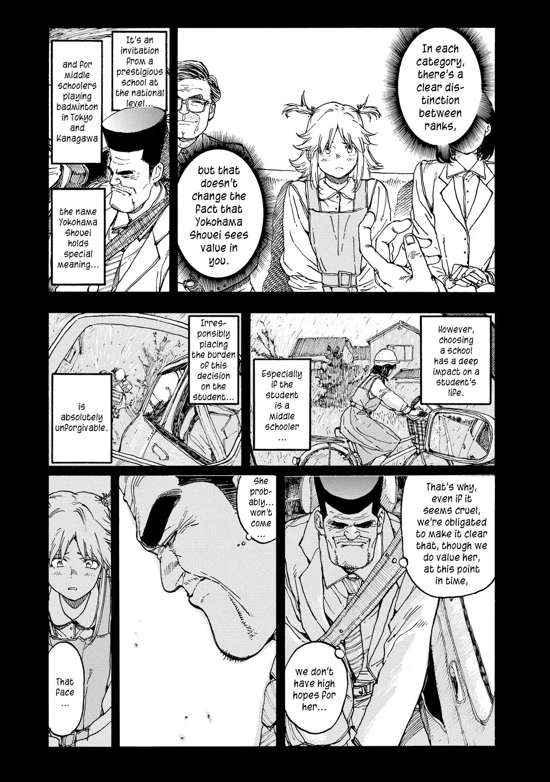 Hanebado! Chapter 40 page 9 - Chapter 40: C-Rank Scholarship