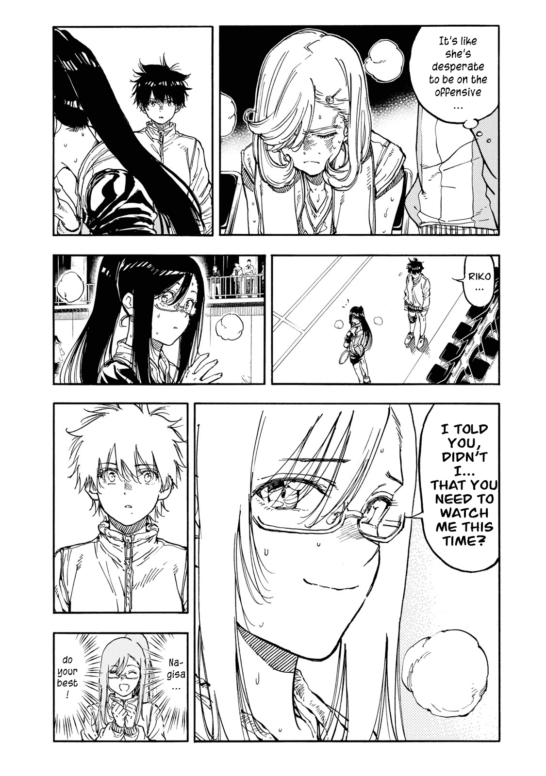 Hanebado! Chapter 41 page 15 - Chapter 41: Don't Lose