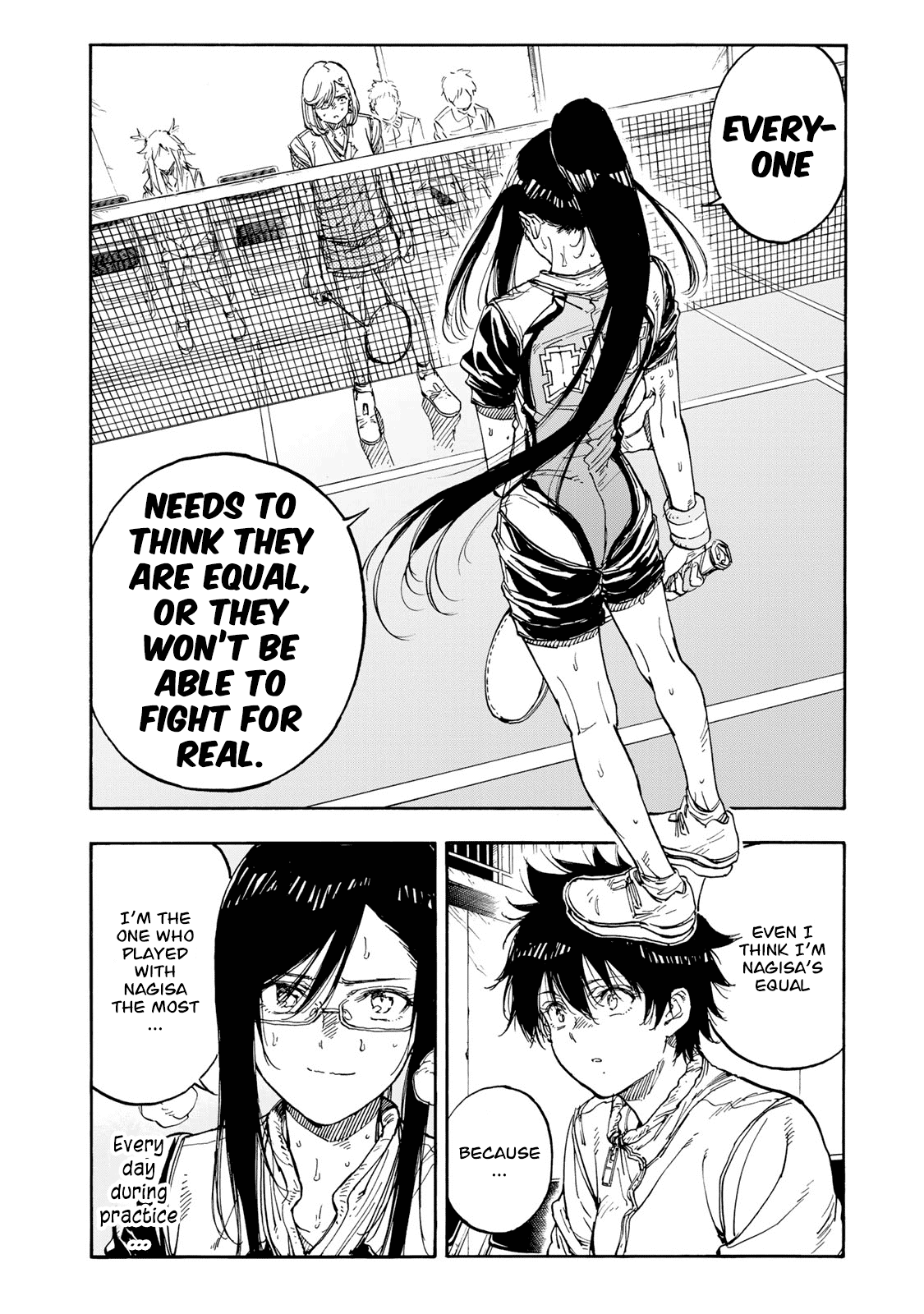 Hanebado! Chapter 41 page 37 - Chapter 41: Don't Lose