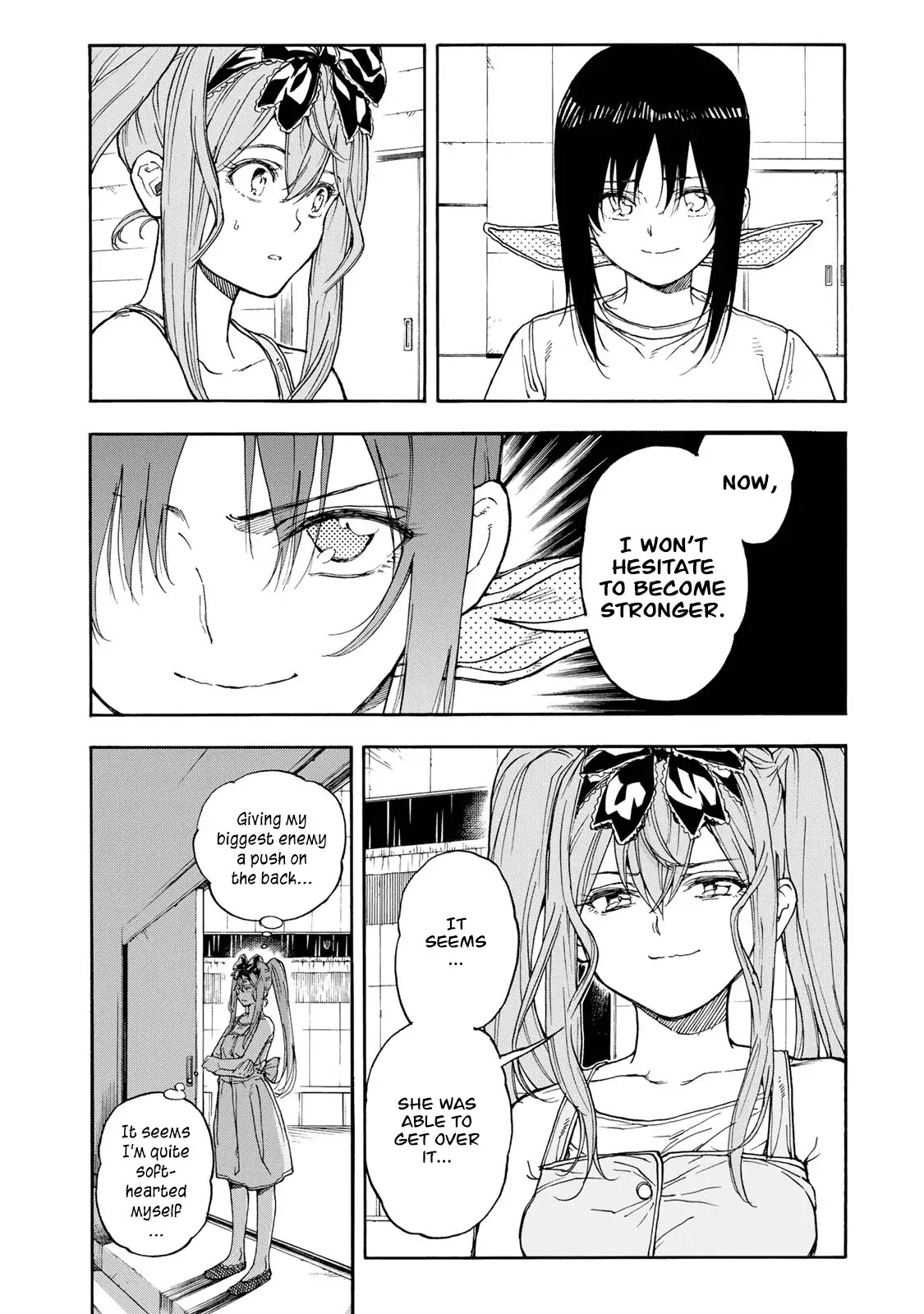 Hanebado! Chapter 45 page 10 - Chapter 45: Train