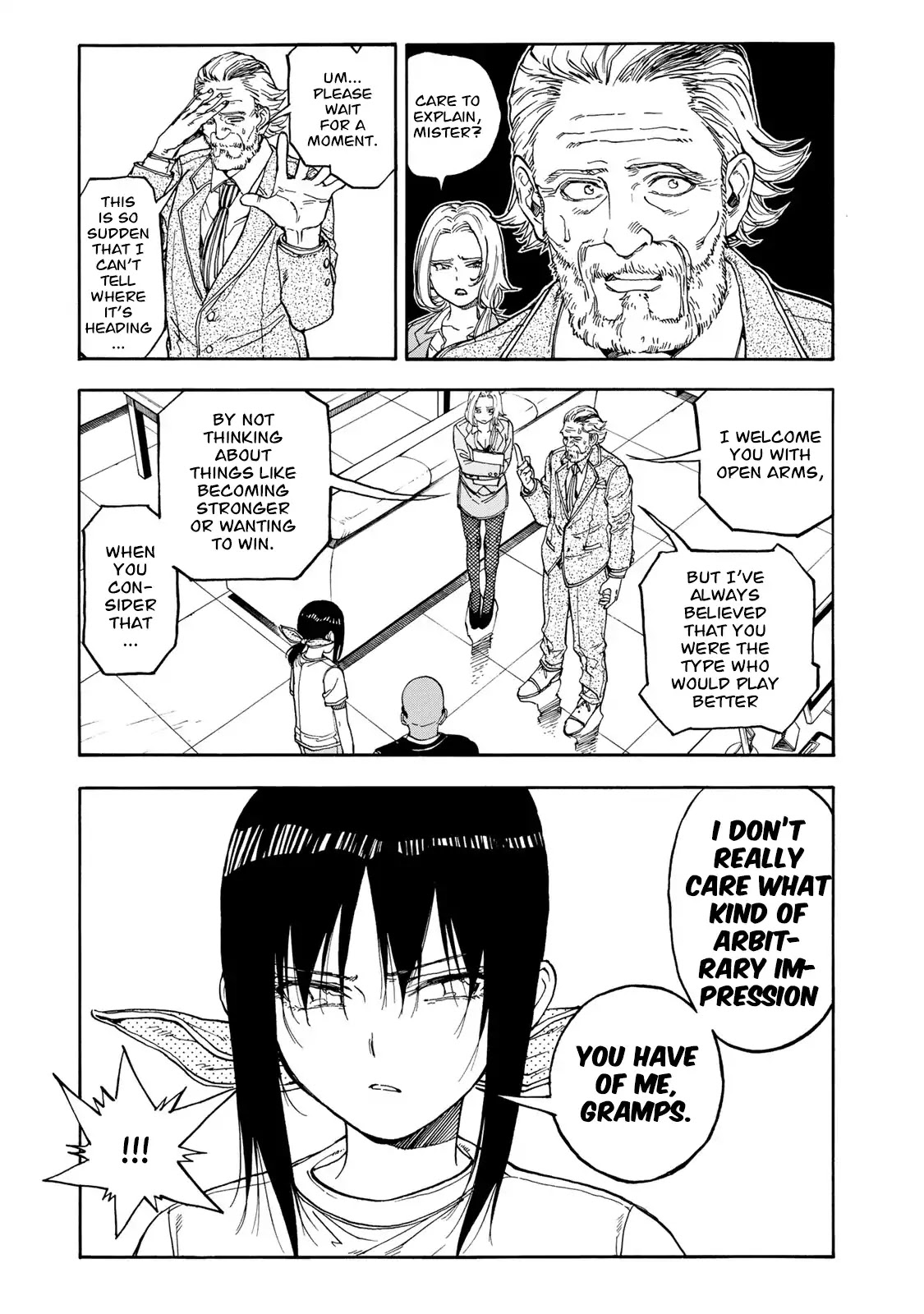 Hanebado! Chapter 45 page 15 - Chapter 45: Train