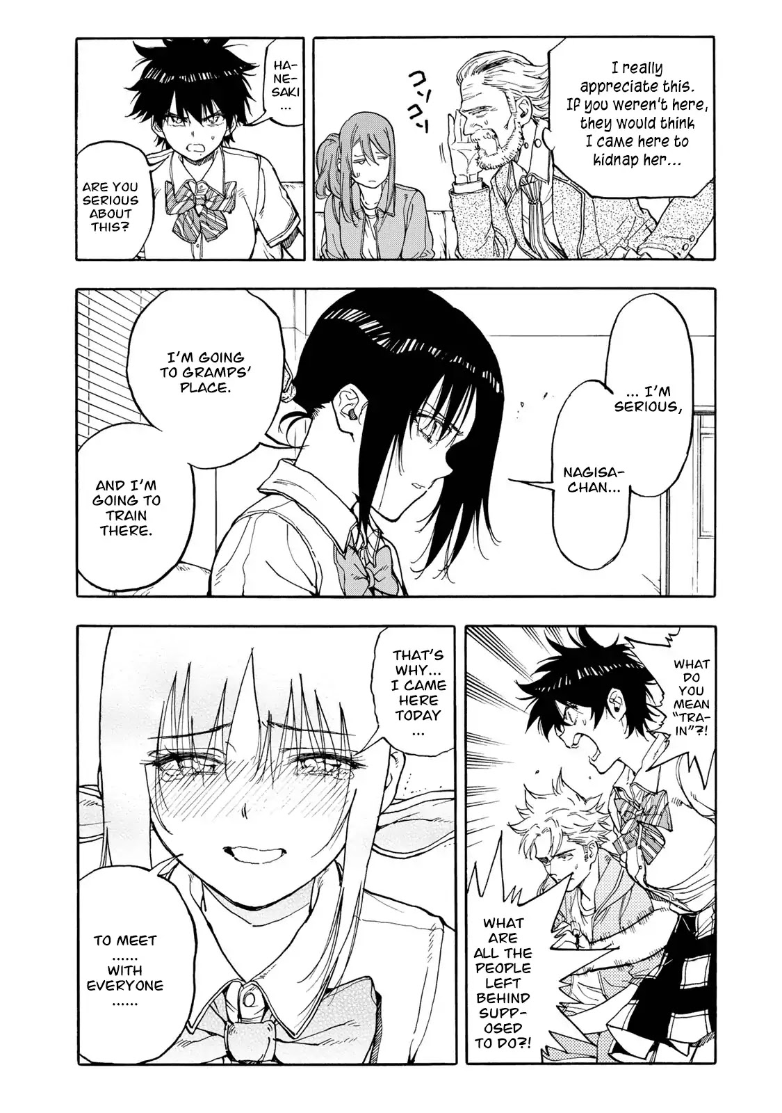 Hanebado! Chapter 45 page 24 - Chapter 45: Train