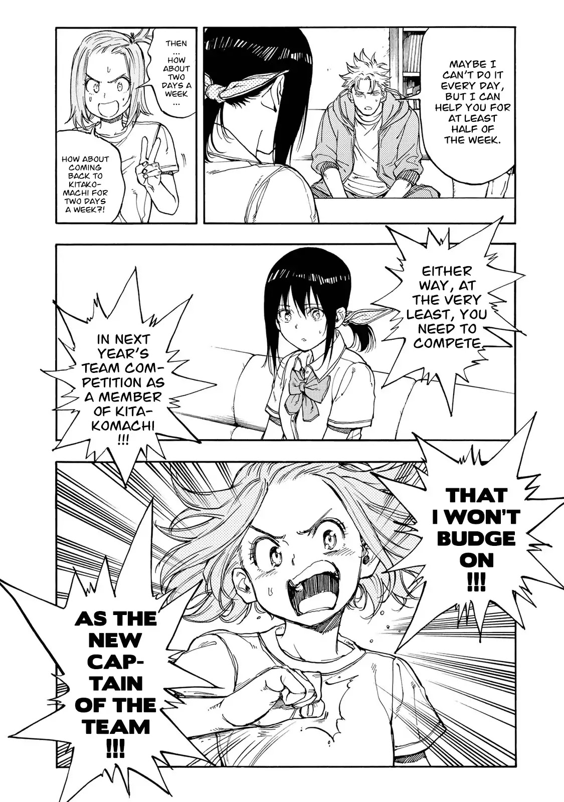 Hanebado! Chapter 45 page 28 - Chapter 45: Train