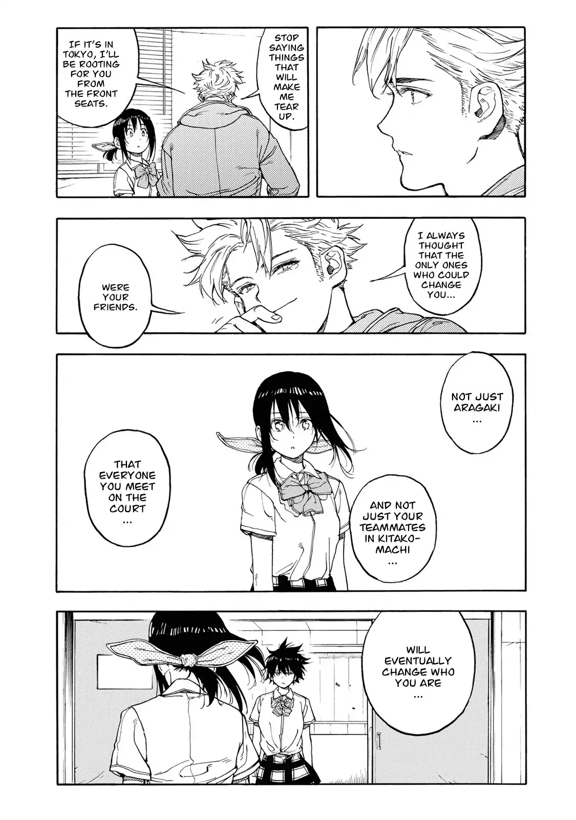 Hanebado! Chapter 45 page 32 - Chapter 45: Train