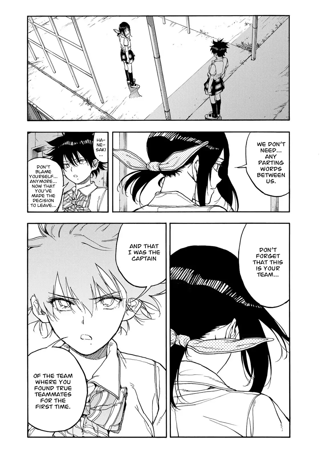 Hanebado! Chapter 45 page 33 - Chapter 45: Train