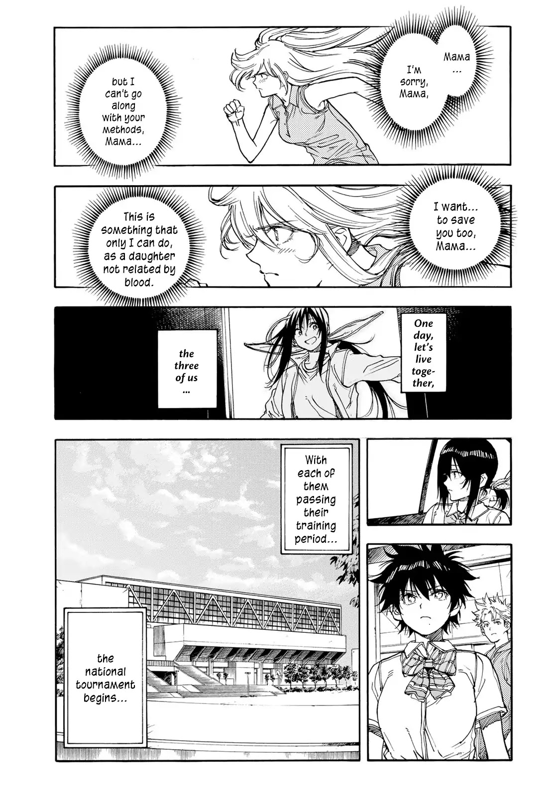 Hanebado! Chapter 45 page 38 - Chapter 45: Train