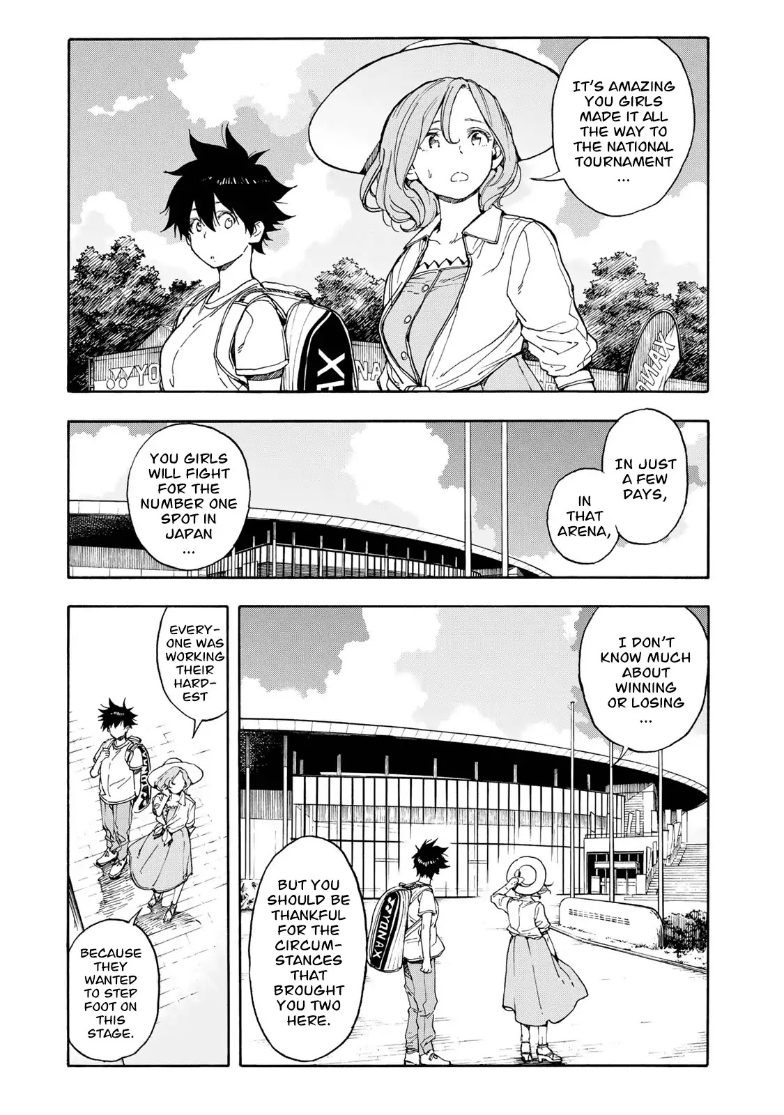 Hanebado! Chapter 46 page 22 - Chapter 46: The Three Queens