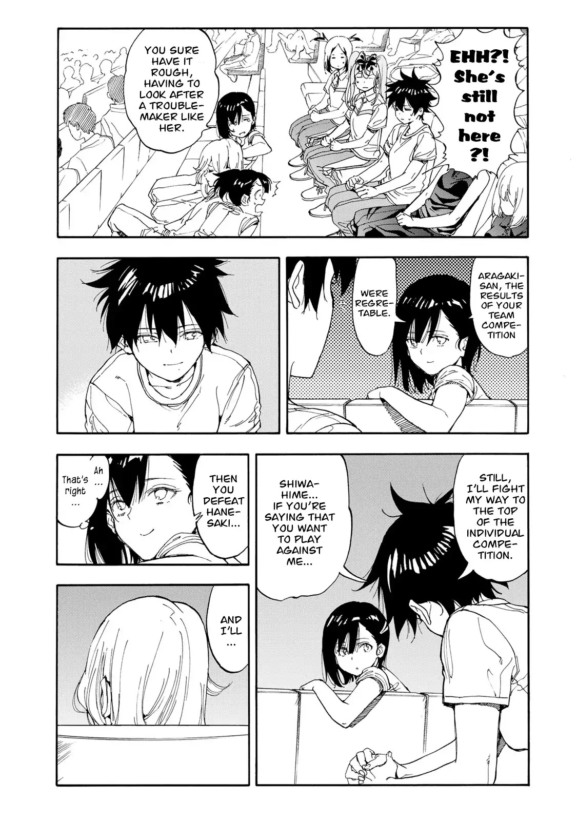 Hanebado! Chapter 46 page 27 - Chapter 46: The Three Queens