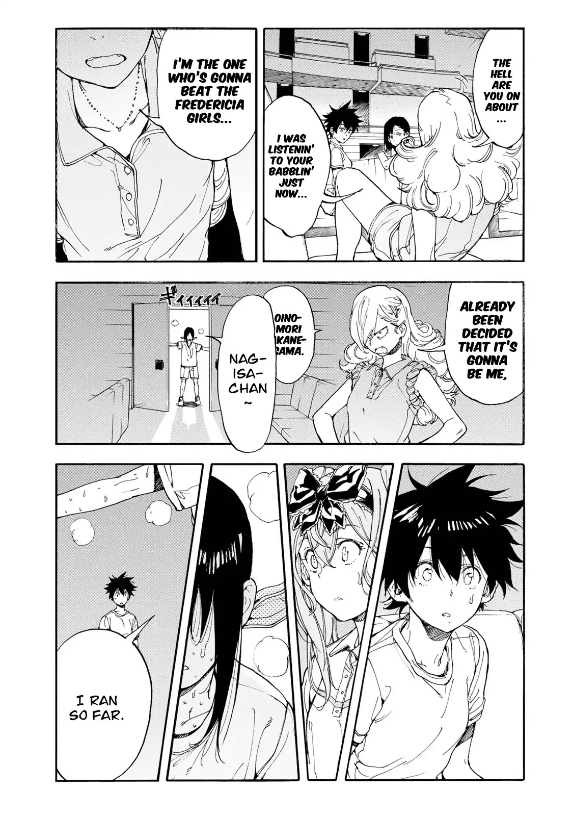 Hanebado! Chapter 46 page 29 - Chapter 46: The Three Queens