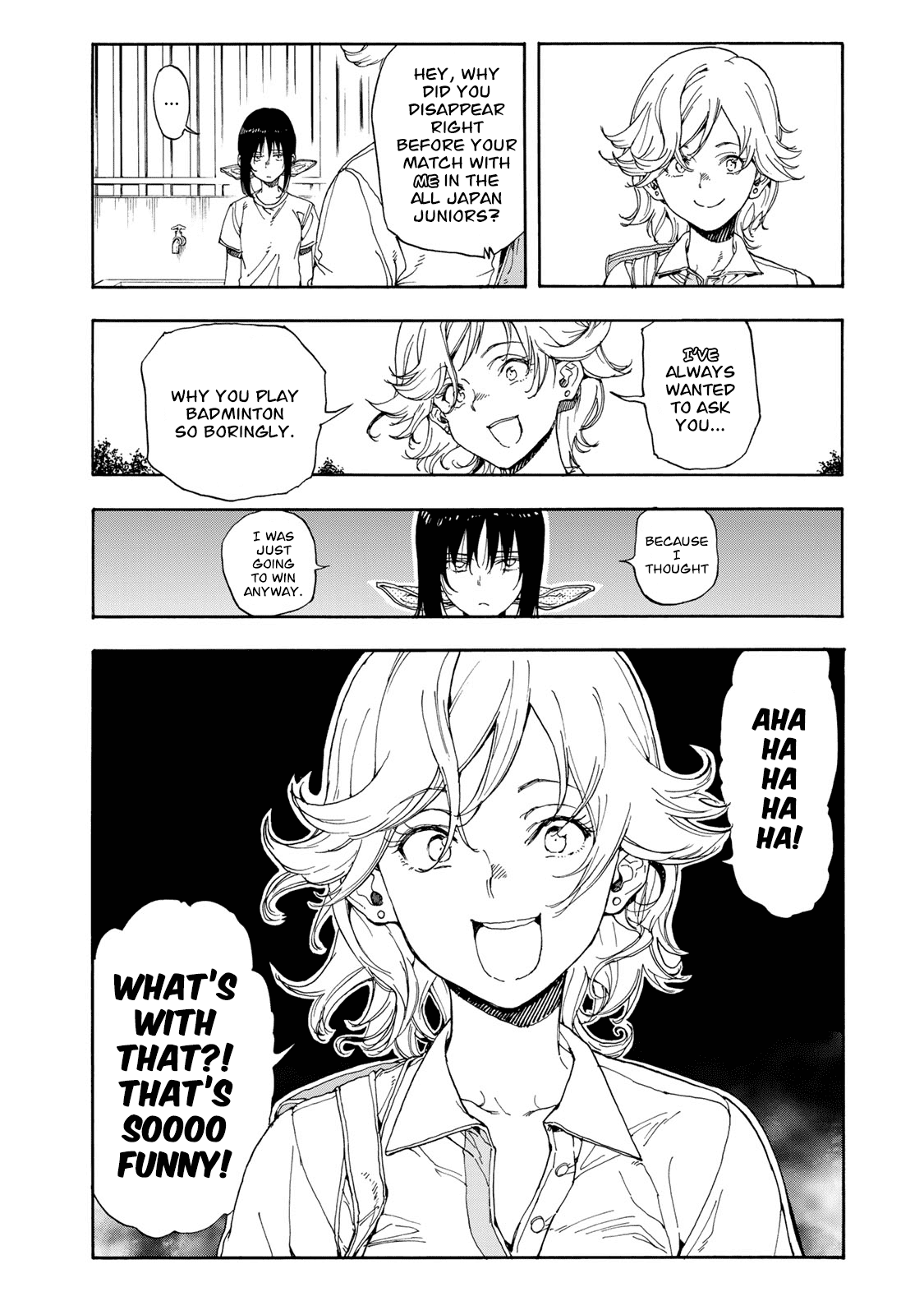 Hanebado! Chapter 47 page 32 - Chapter 47: Mashiko Rui