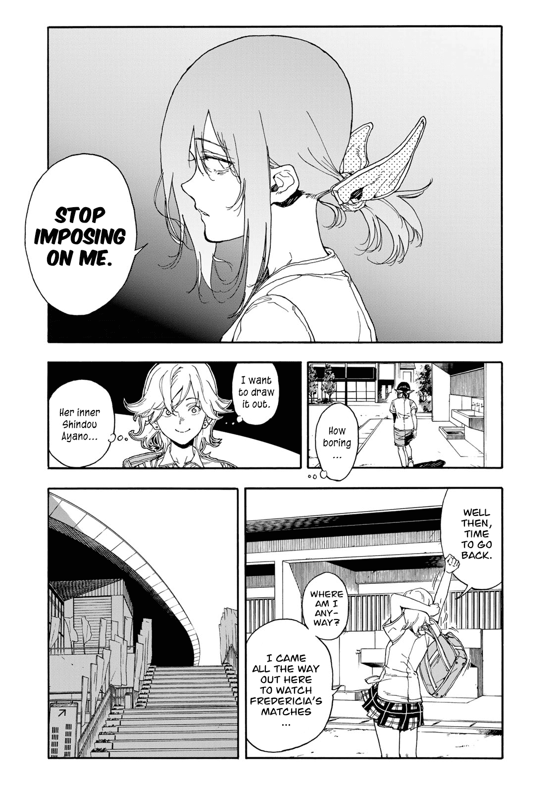 Hanebado! Chapter 47 page 35 - Chapter 47: Mashiko Rui