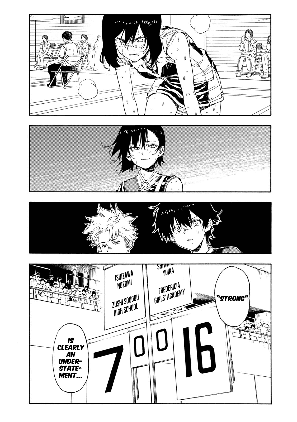 Hanebado! Chapter 47 page 36 - Chapter 47: Mashiko Rui